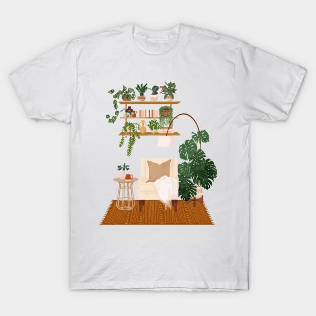 Reading nook T-Shirt by Gush Art Studio 1